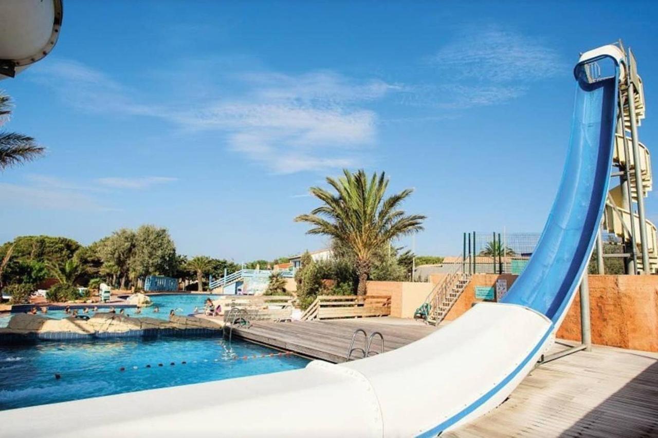 Mobil Home Camping Le Mar Estang Bord De Plage 카네트 외부 사진